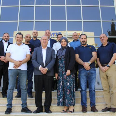 زيارة منظمة الصحة العالمية ووزارة الصحة