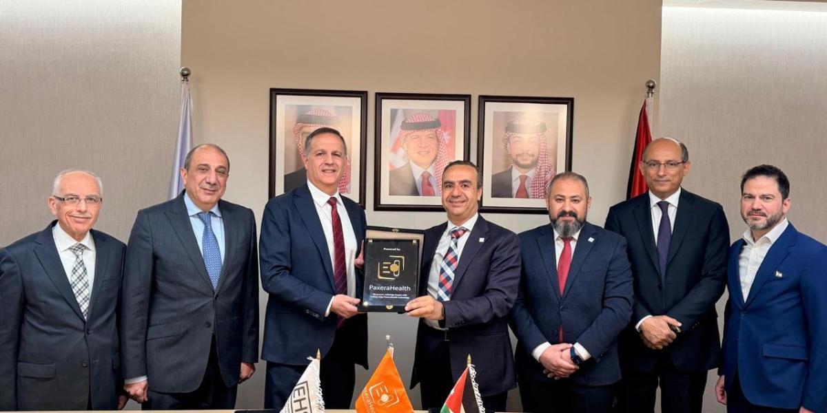 Electronic Health Solutions Signs Strategic Agreement with PaxeraHealth to Enhance Medical Imaging Solutions for The Hakeem Project in Jordan’s Public Healthcare sector Electronic Health Solutions Signs Strategic Agreement with PaxeraHealth to Enhance Medical Imaging Solutions for The Hakeem Project in Jordan’s Public Healthcare sector