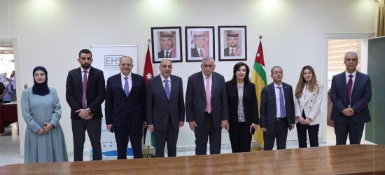 مذكرة تفاهم بين شركة الحوسبة الصحية والجامعة الأردنية